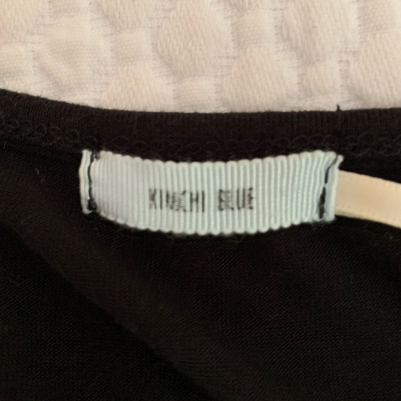 Urban Outfitters  black wrap top - Picture 4 of 5